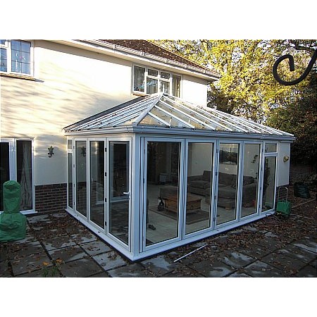 151 - Visi Fold Doors in a Conservatory